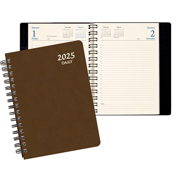 Daily Classic Wire Bound Diary w/ Canyon Cover 1