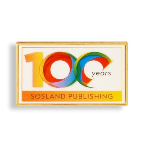 1 1/8" Stock Shape Lapel Pin 1