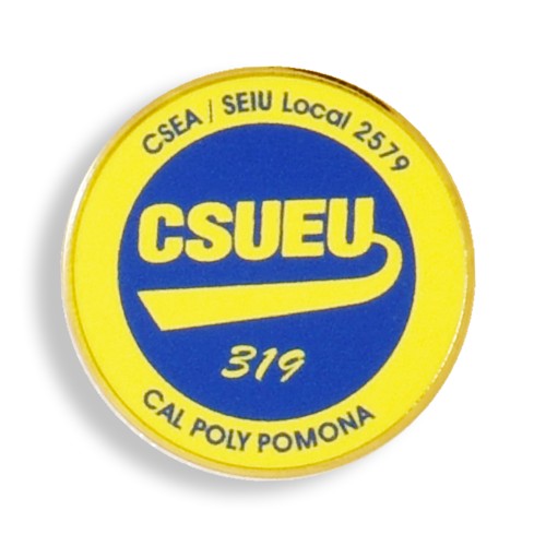 1 1/8" Stock Shape Lapel Pin 1