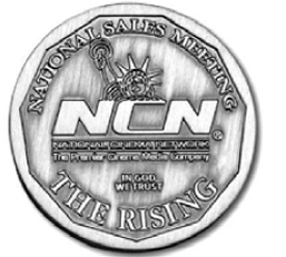 2D Die Cast Challenge Coins (1 ¼" x 3Mm) 1