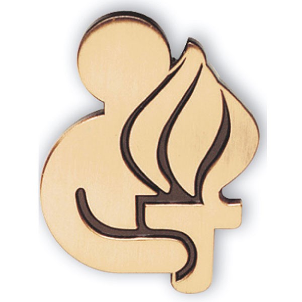Die Struck Antique Lapel Pin 1