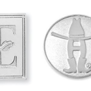 ¾" Die Struck Sandblast Lapel Pin 1 ¾" Die Struck Sandblast Lapel Pin 1