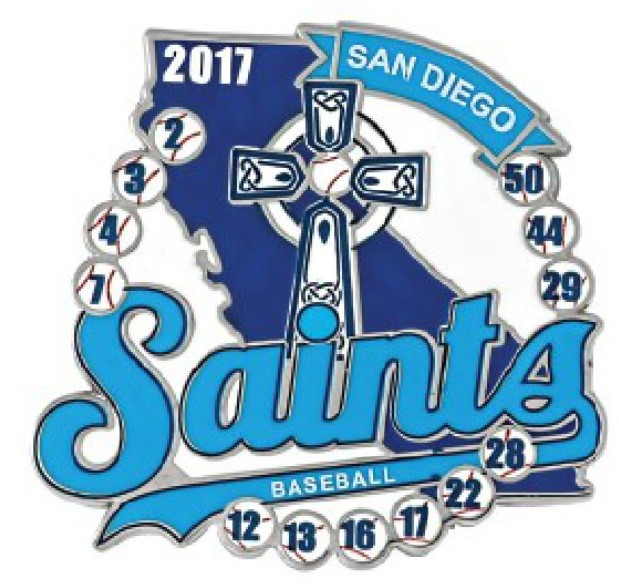 1 ¾" Die Cast Soft Enamel Team Trading Pin 1