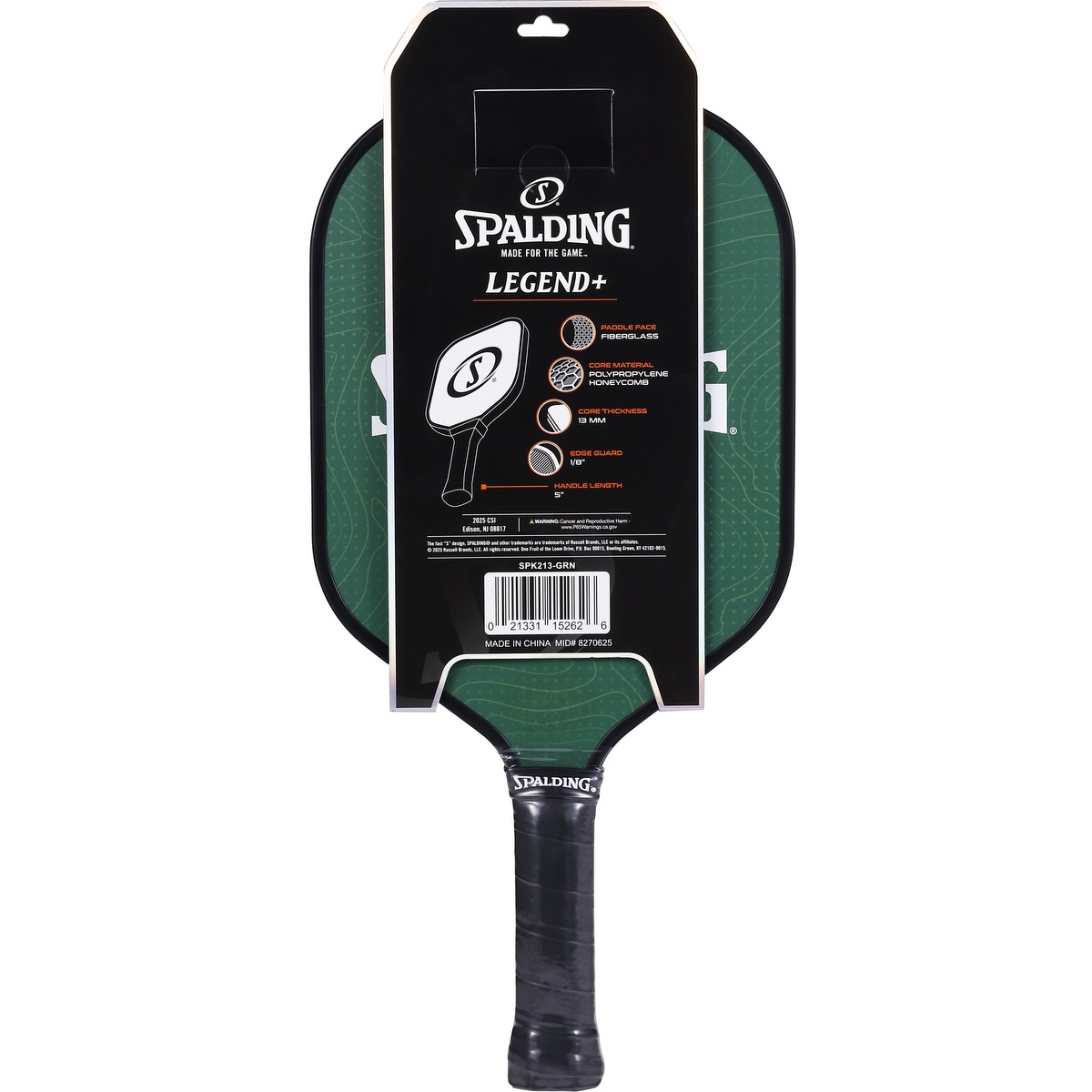 Spalding Legend+ Pickleball Single Paddle 1