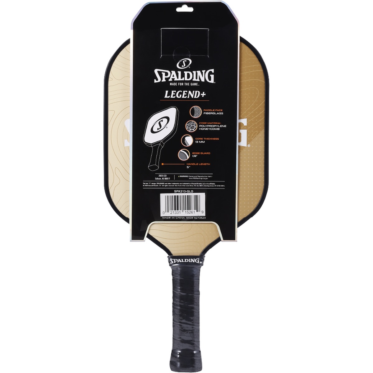 Spalding Legend+ Pickleball Single Paddle 1