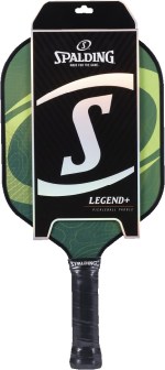 Spalding Legend+ Pickleball Single Paddle - GREEN Spalding Legend+ Pickleball Single Paddle - GREEN