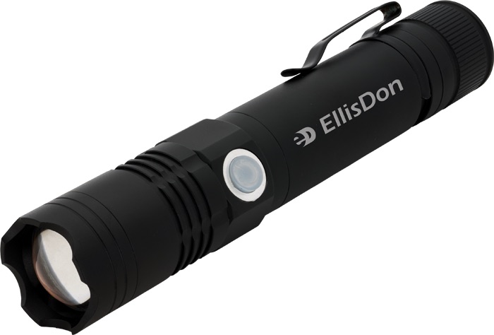 Rechargeable 3W Aluminum Focus Flashlight 1 Rechargeable 3W Aluminum Focus Flashlight 1