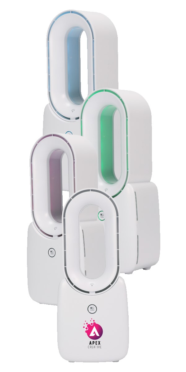 Rechargeable Bladeless Desk Fan 1 Rechargeable Bladeless Desk Fan 1