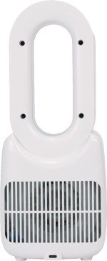 Rechargeable Bladeless Desk Fan - WHITE Rechargeable Bladeless Desk Fan - WHITE