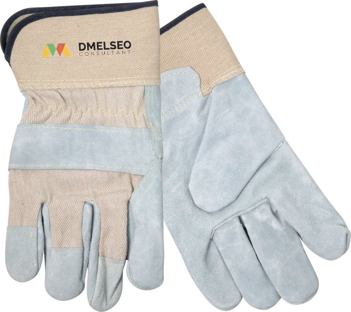 Split Leather Glove w/Safety Cuffs 1 Split Leather Glove w/Safety Cuffs 1