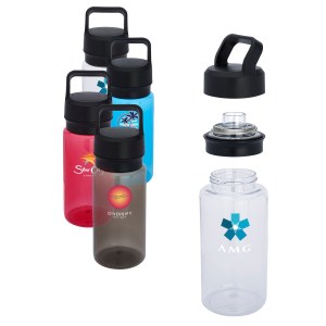 24 Oz. Urban Peak® Dual Top Tritan™ Water Bottle 1 24 Oz. Urban Peak® Dual Top Tritan™ Water Bottle 1