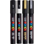 POSCA 4 Piece Metallic Marker Set with Bag 6 POSCA 4 Piece Metallic Marker Set with Bag 6