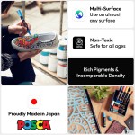 POSCA 4 Piece Metallic Marker Set with Bag 17 POSCA 4 Piece Metallic Marker Set with Bag 17