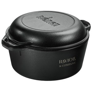 Lodge® 5 Quart Cast Iron Double Dutch Oven 1 Lodge® 5 Quart Cast Iron Double Dutch Oven 1