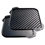 Lodge 10.5" Cast Iron Reversible Grill / Griddle 2 Lodge 10.5" Cast Iron Reversible Grill / Griddle 2