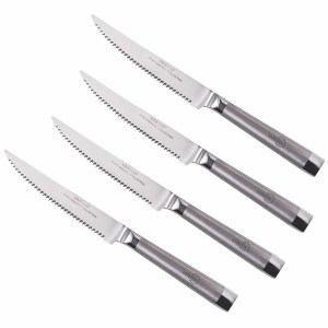 Oneida 4 Piece Stainless Steel Steak Knife Set 1 Oneida 4 Piece Stainless Steel Steak Knife Set 1
