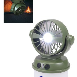 Rechargeable 3W COB Lantern with Fan 1 Rechargeable 3W COB Lantern with Fan 1