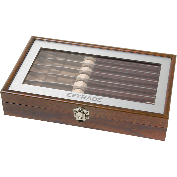Manchurian Ash 6-Piece Steak Knife Set 1 Manchurian Ash 6-Piece Steak Knife Set 1