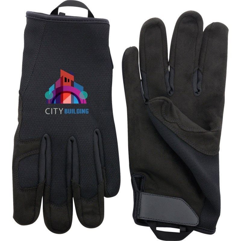 Synthetic Leather Palm & Fingertip Gloves 1 Synthetic Leather Palm & Fingertip Gloves 1