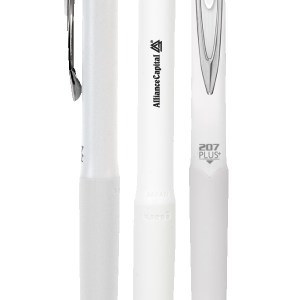 uni-ball 207 Plus white barrel 1 uni-ball 207 Plus white barrel 1
