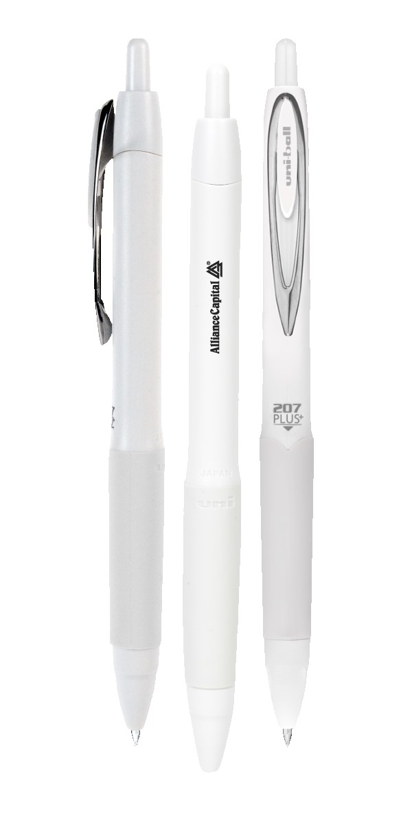 uni-ball 207 Plus white barrel 1 uni-ball 207 Plus white barrel 1