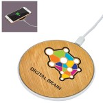 Bamboo Print Wireless Charger 1 Bamboo Print Wireless Charger 1