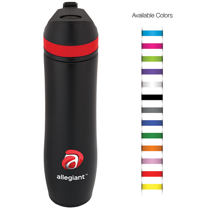 20 Oz. Persona® Wave Trail Vacuum Water Bottle 1 20 Oz. Persona® Wave Trail Vacuum Water Bottle 1