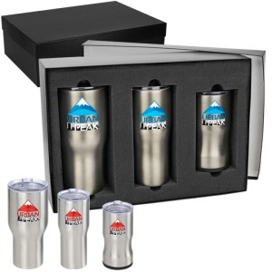 Urban Peak® Gift Set (30 Oz./20 Oz./3-in-1 Insulator) 1 Urban Peak® Gift Set (30 Oz./20 Oz./3-in-1 Insulator) 1