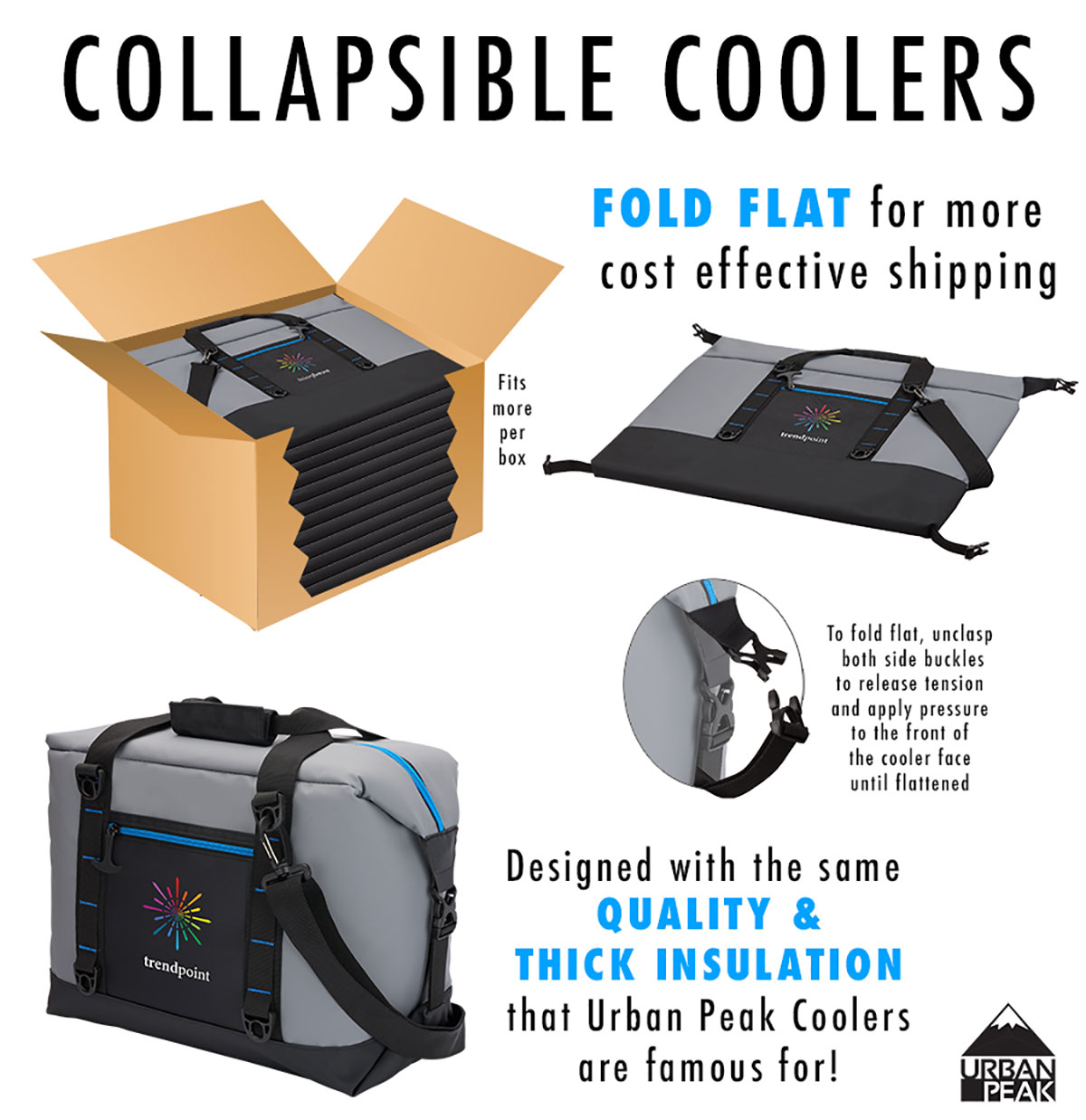 Urban Peak 12 Can Collapsible Cooler 1