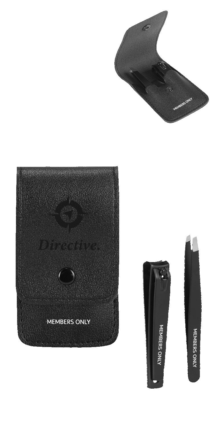Members Only Nail Clipper & Tweezer Set 1 Members Only Nail Clipper & Tweezer Set 1