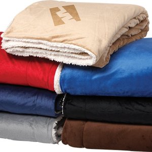 Oversize Micro-mink Sherpa Blanket 1 Oversize Micro-mink Sherpa Blanket 1