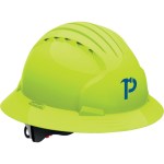 Evolution 6161 Full Brim Hi-Vis Hard Hat - Lime Yellow Evolution 6161 Full Brim Hi-Vis Hard Hat - Lime Yellow