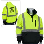 Quarter-Zip Pullover Black Bottom Sweatshirt 1 Quarter-Zip Pullover Black Bottom Sweatshirt 1