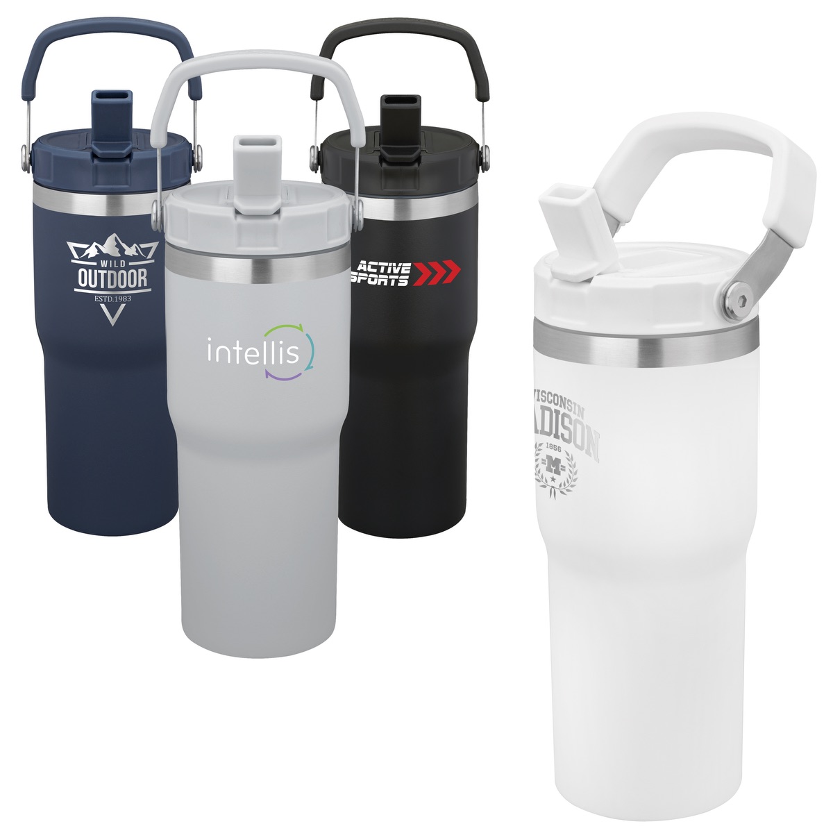 20oz Urban Peak Pinnacle Flip Straw Tumbler 1
