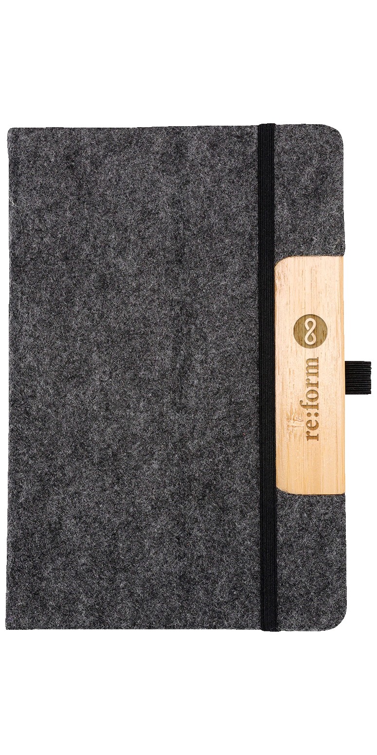 EarthTrendz 5.58.25 Felt Notebook 1 EarthTrendz 5.58.25 Felt Notebook 1