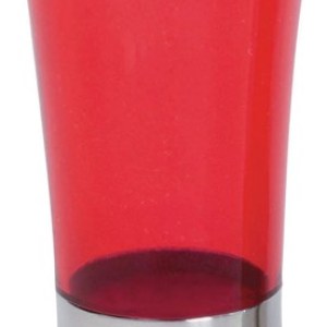 2 Oz. Fusion Shooter Glass - Red/Silver Blank 2 Oz. Fusion Shooter Glass - Red/Silver Blank