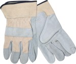Split Leather Glove w/Safety Cuffs 2 Split Leather Glove w/Safety Cuffs 2