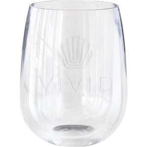 Symglass 12oz Clear Stemless Wine Glass 1 Symglass 12oz Clear Stemless Wine Glass 1