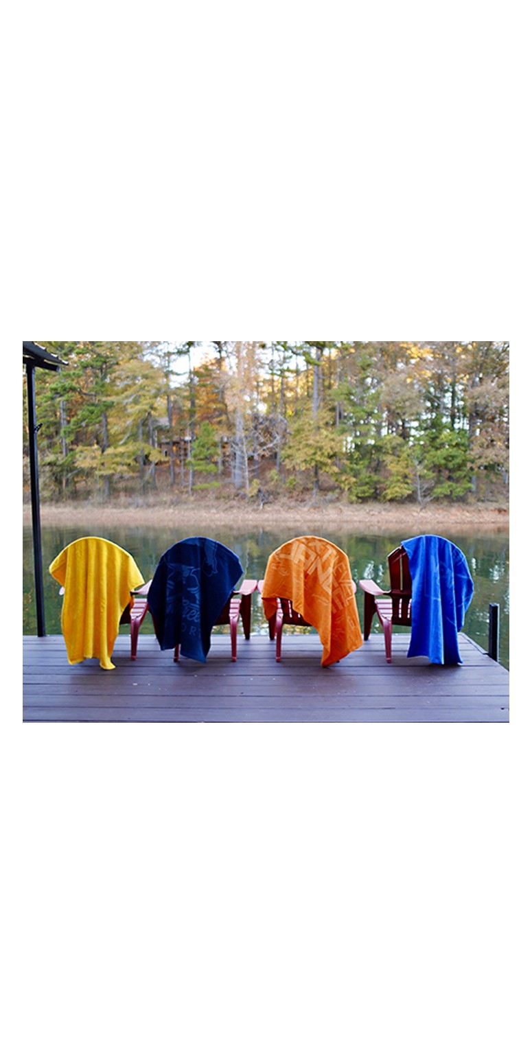Diamond Colored Beach Towel 15 lb/doz 1