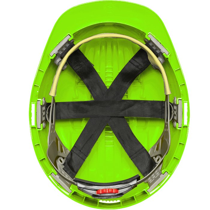 Evolution Deluxe 6151 Hi-Viz Hard Hat 1