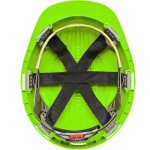 Evolution Deluxe 6151 Hi-Viz Hard Hat - Green Blank Inside View Evolution Deluxe 6151 Hi-Viz Hard Hat - Green Blank Inside View