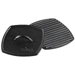 Lodge 8.25" Cast Iron Panini Press 2 Lodge 8.25" Cast Iron Panini Press 2