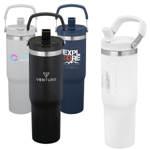 28 Oz. Urban Peak® Pinnacle Flip Straw Tumbler 1 28 Oz. Urban Peak® Pinnacle Flip Straw Tumbler 1
