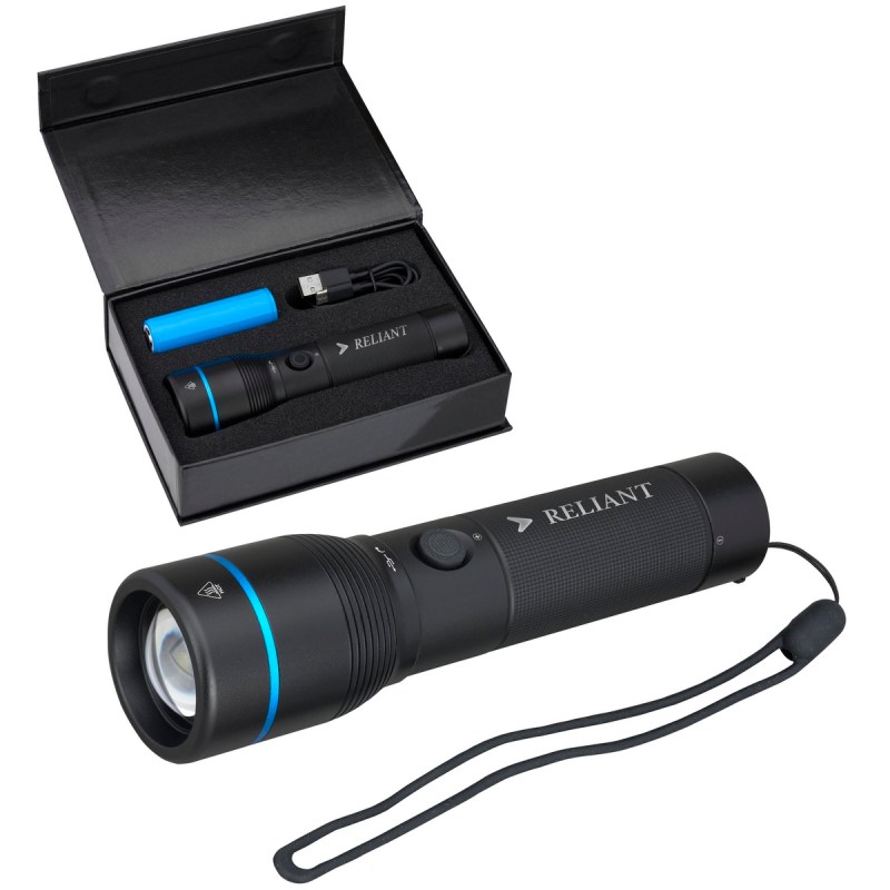 Urban Peak® Rechargeable 20W Crosshatch Flashlight 1 Urban Peak® Rechargeable 20W Crosshatch Flashlight 1