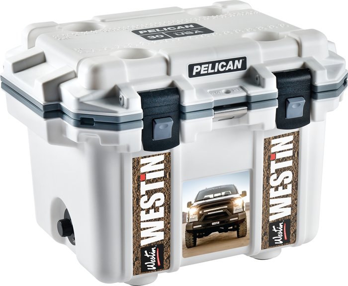 Pelican 30QT Cooler WHITE 1 Pelican 30QT Cooler WHITE 1