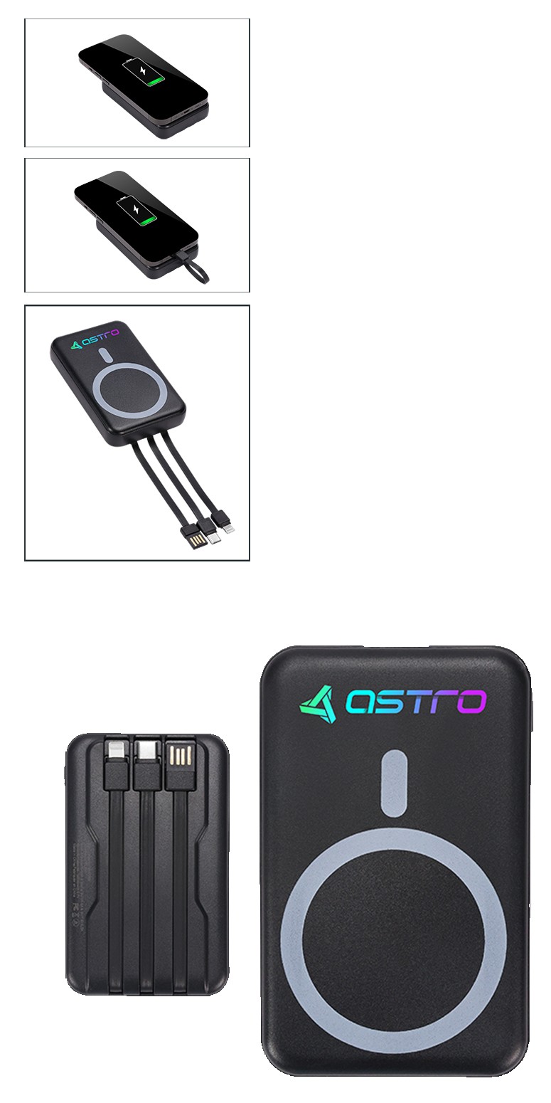 Wireless Charger & Power Bank 10,000 mAh 1 Wireless Charger & Power Bank 10,000 mAh 1