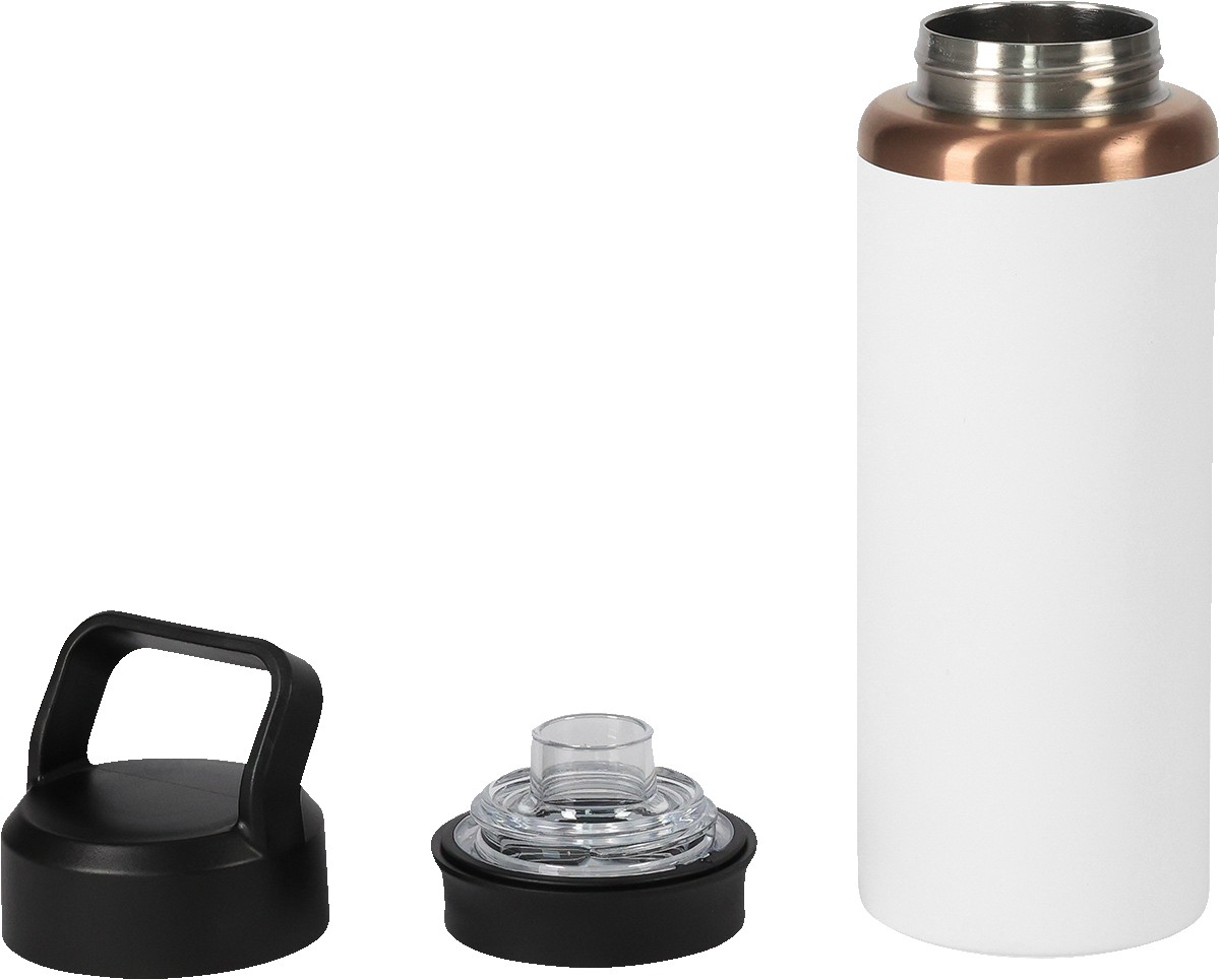 28oz Urban Peak Dual Top Copper Water Bottle 1