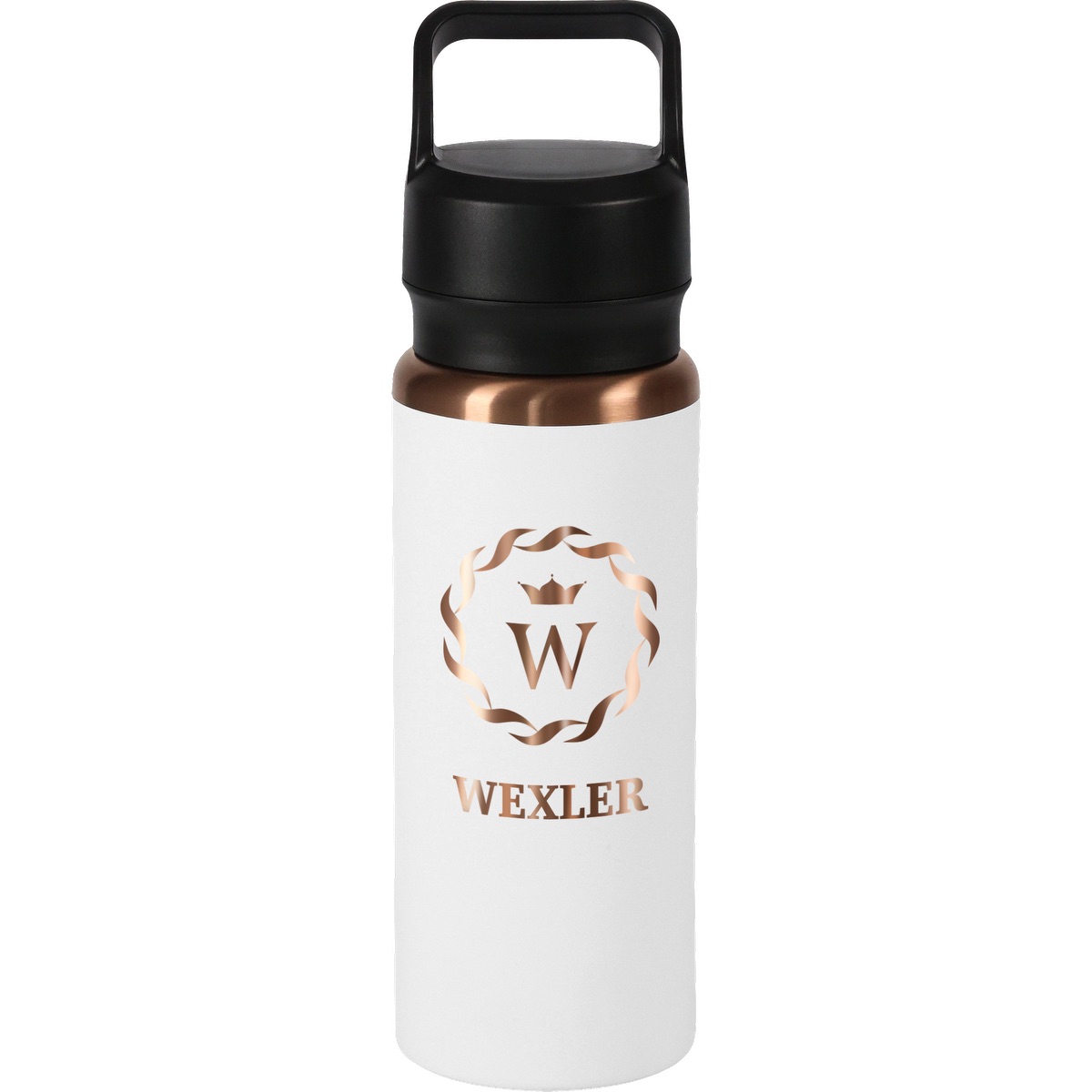 28oz Urban Peak Dual Top Copper Water Bottle 1