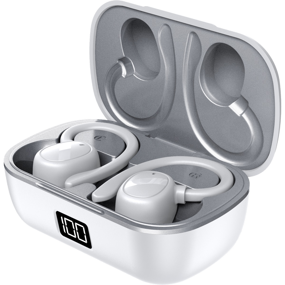 iHome XT-82 True Wireless Earbuds & Charger Case 1