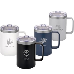14 Oz. Urban Peak® Summit Vacuum Camp Mug 1 14 Oz. Urban Peak® Summit Vacuum Camp Mug 1